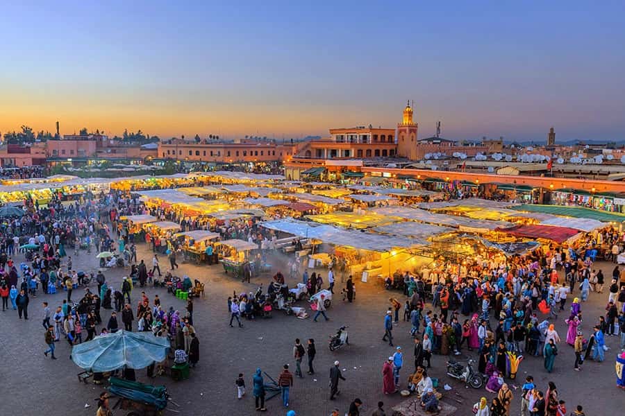 Praço de Djemaa El Fna Praço de Djemaa El Fna
